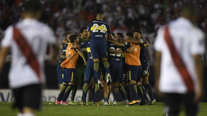 Boca Juniors vence como visita a River Plate en el superclásico del fútbol argentino