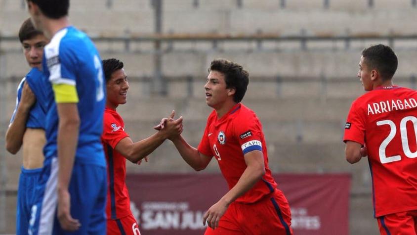 “La Roja” logra aplastante goleada sobre República Checa en el Sudamericano Sub 15