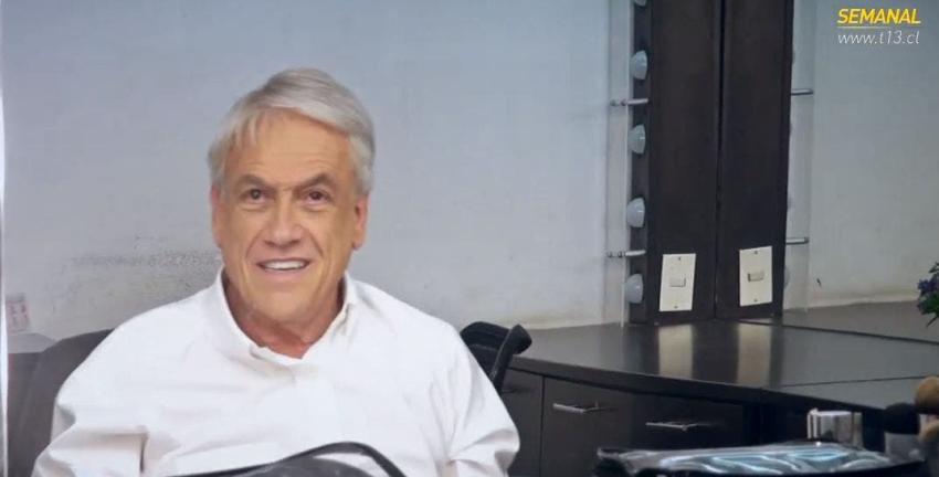 [VIDEO] Piñera tras bambalinas