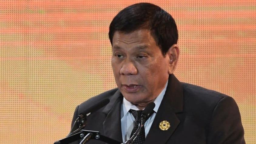 "Con 16 años maté a una persona": las polémicas declaraciones del presidente de Filipinas