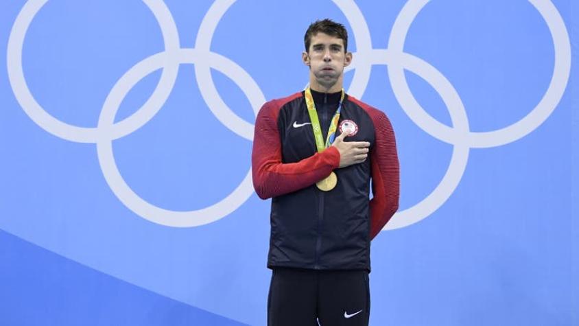 El histórico nadador Michael Phelps visitará Chile en diciembre