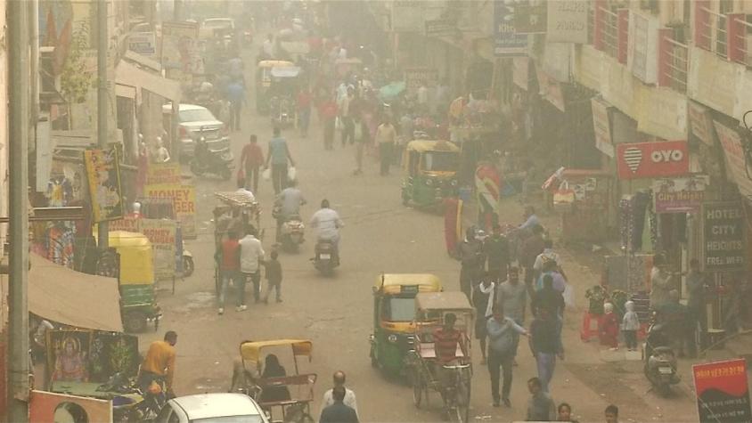 [VIDEO] Emergencia en India por los altos niveles de contaminación