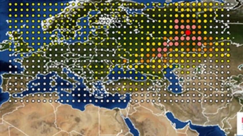 La misteriosa nube radioactiva de origen desconocido que cubrió Europa por más 15 días