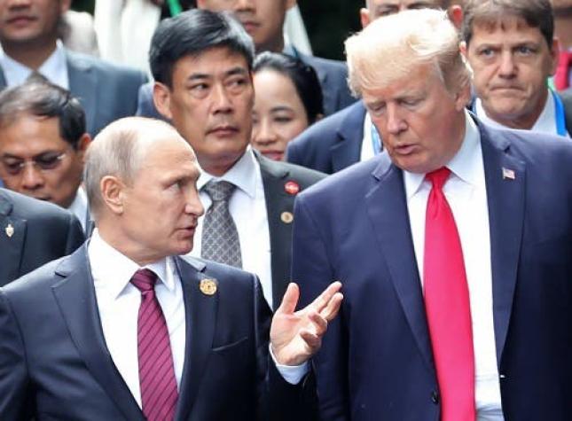 Putin asegura a Trump que "no se entrometió" en las elecciones de EEUU
