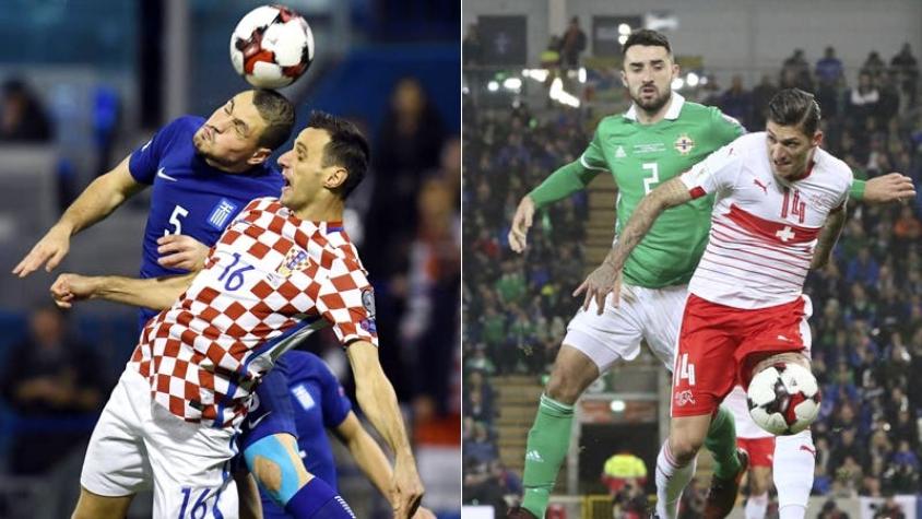 Croacia y Suiza buscan ratificar sus triunfos de la ida para clasificar a Rusia 2018