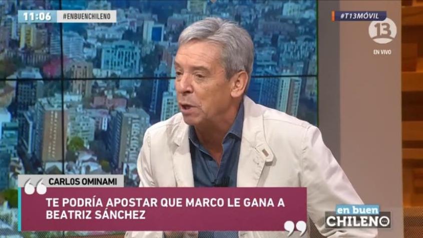 [VIDEO] Carlos Ominami: "Votaré con mucha convicción por Marco"