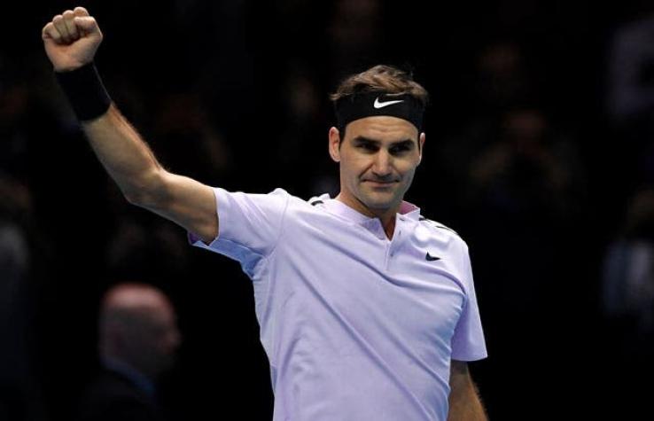 Federer derrota con solvencia a Sock en su estreno en el Masters