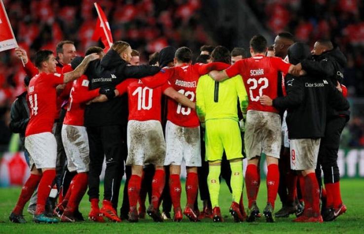 Suiza clasifica al Mundial de Rusia 2018 tras empatar contra Irlanda del Norte