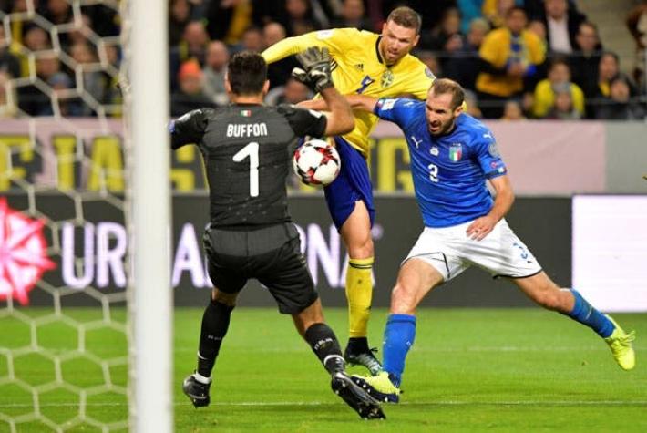 Italia se juega ante Suecia su presencia en el Mundial de Rusia