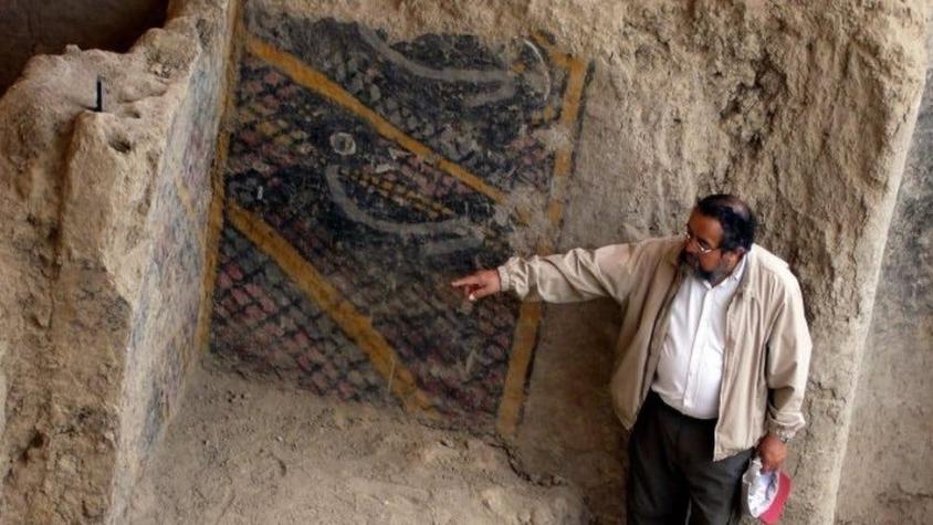 Incendio en sitio arqueológico de Perú destruye uno de los murales más antiguos de América Latina