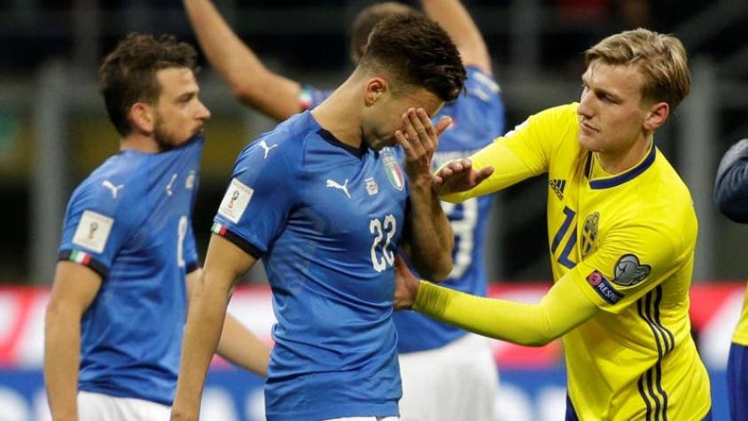 Fracaso histórico: Italia empata con Suecia y queda fuera del Mundial de Rusia 2018
