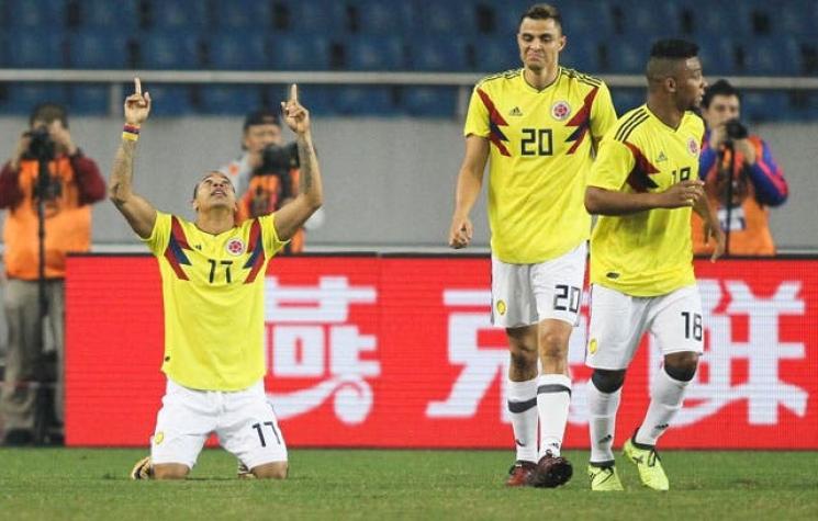 Colombia se sacude y golea a China en amistoso para Rusia 2018