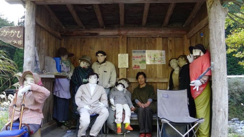 Nagoro, la misteriosa aldea de Japón donde los humanos que se van son reemplazados por muñecos