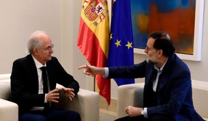 Ledezma se reúne con Rajoy y pide a la oposición Venezolana hacer “autocrítica”