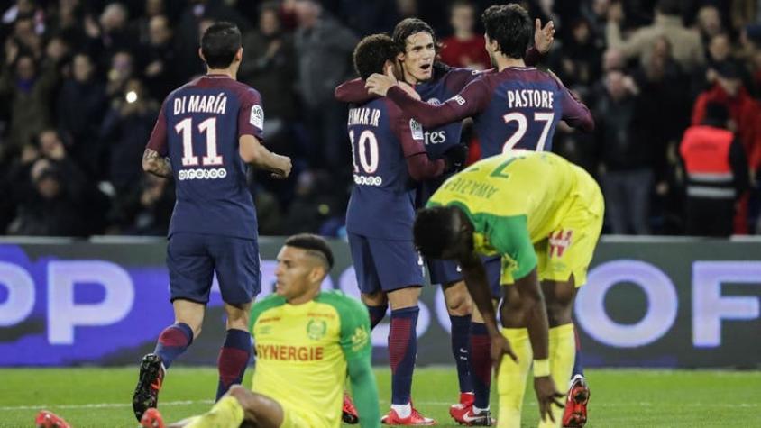 Paris Saint Germain aplasta al Nantes gracias a su legión de sudamericanos