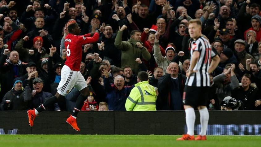 Manchester United golea a Newcastle en regreso de Pogba e Ibrahimovic