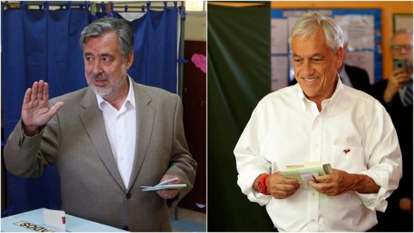 Piñera y Guillier pasan a segunda vuelta y miran sorpresiva votación de Kast y Sánchez
