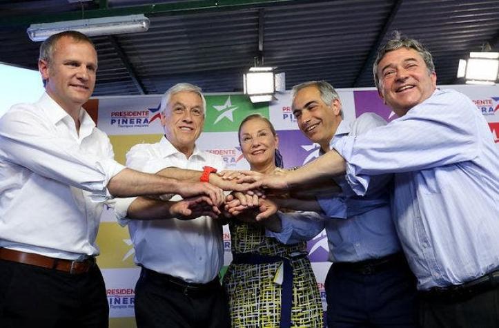 Kast, Coloma y Chahuán: los refuerzos del comando de Piñera