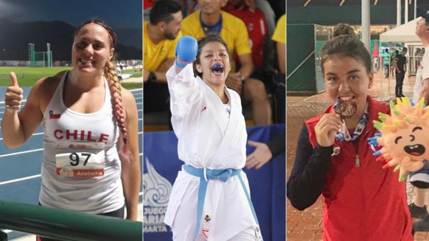 Las mujeres brillan dándole a Chile nuevas medallas de oro en los Juegos Bolivarianos