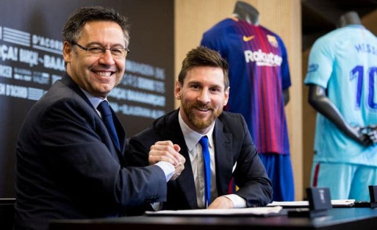 Lionel Messi pone fin al suspenso y firma su renovación con FC Barcelona hasta 2021