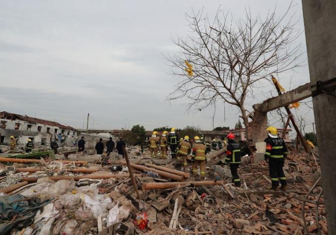 Al menos dos muertos y decenas de heridos en una explosión en China