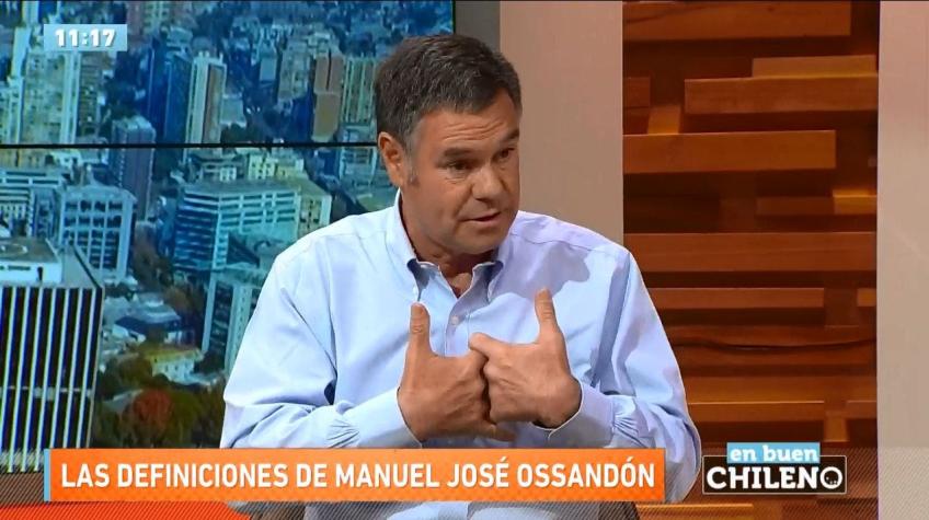 Manuel José Ossandón: "Si Piñera no cumple, le voy a dar como caja"