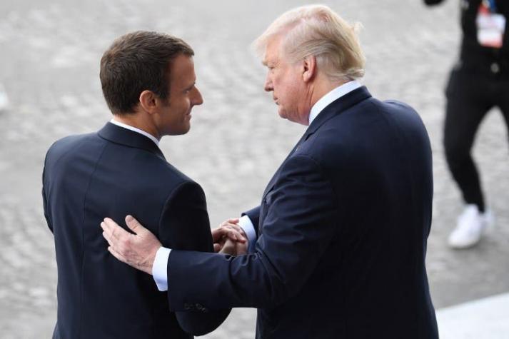 Trump y Macron dicen que diálogo sirio en Ginebra es "único foro legítimo"