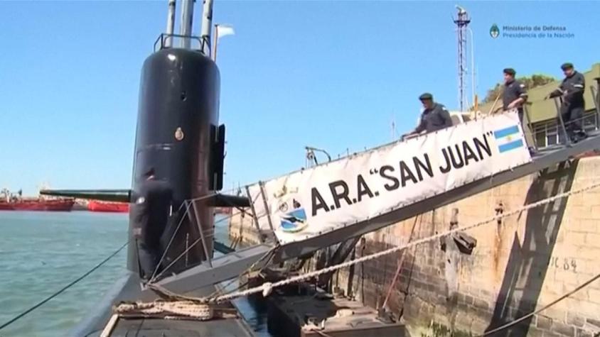 Revelan último mensaje de submarino ARA San Juan