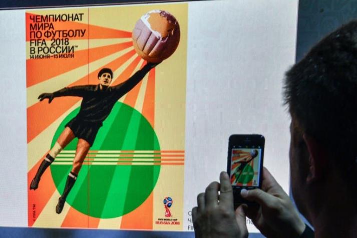 Rusia 2018 estrena póster oficial con homenaje a la "Araña Negra"
