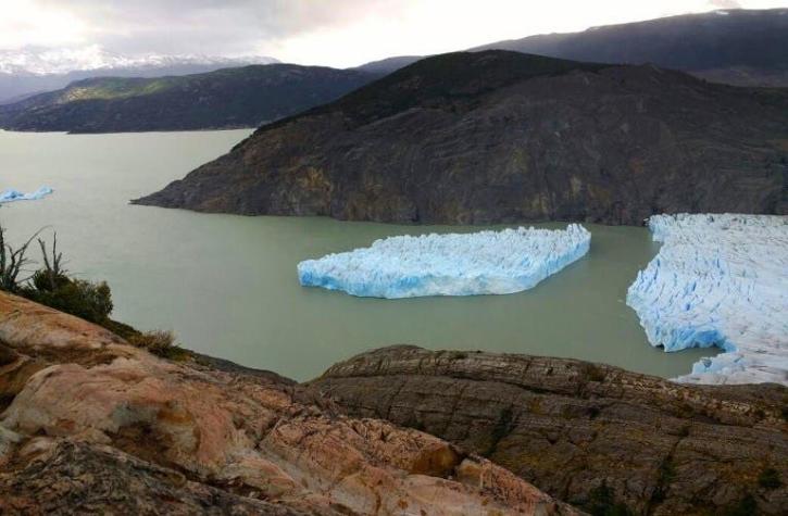 Marcelo Lagos explica las razones del desprendimiento del glaciar Grey