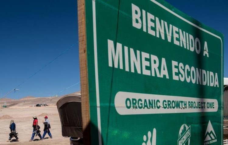 Minera Escondida resiente los efectos de la huelga: producción cae en un 21% en primeros 9 meses
