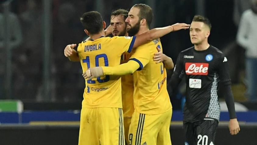 Higuaín fue el verdugo del Napoli en valioso triunfo de Juventus por la Serie A