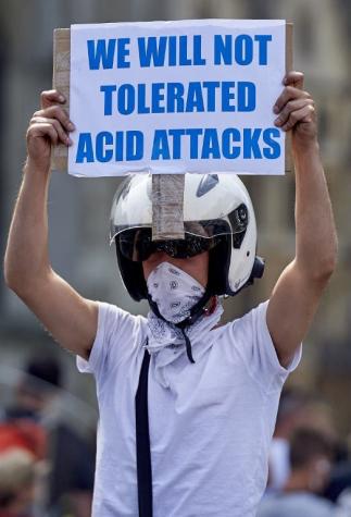 Miedo en Londres por el incremento de los ataques con ácido
