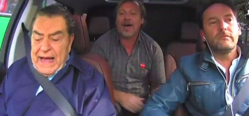 [VIDEO] Don Francisco se toma el "TeleCarpool" y empieza la mañana de Teletón cantando