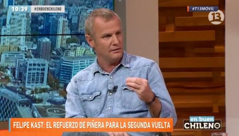 [VIDEO] Felipe Kast: "Sebastián Piñera se parece más a Ricardo Lagos que Alejandro Guillier"