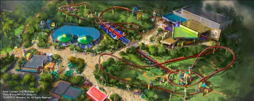 “Toy Story Land”: Así será el nuevo parque de entretenciones de Disney