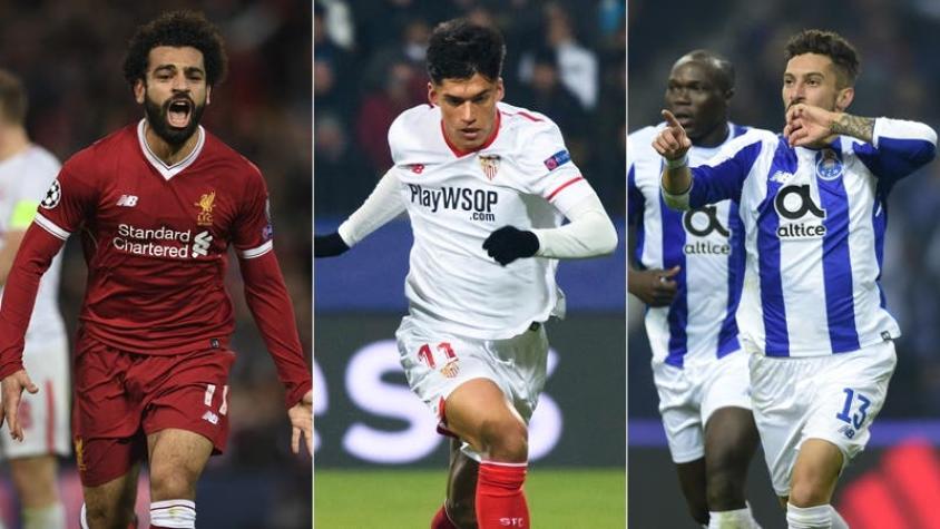 Liverpool, Sevilla, Oporto y Shakhtar completan los octavos de la Champions