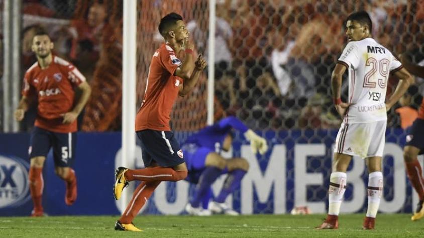 Independiente da el primer golpe ante Flamengo en la final de Copa Sudamericana