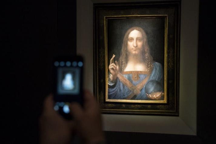 Obra de Da Vinci fue vendida por US$450 millones al Louvre de Abu Dabi