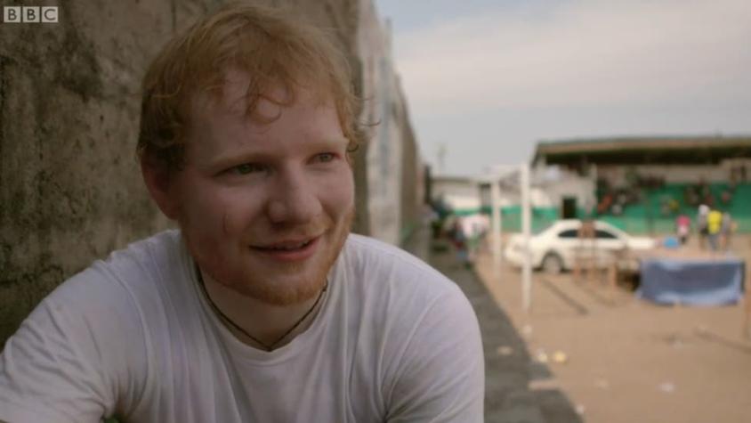 El polémico video de Ed Sheeran que le valió acusaciones de fomentar el "turismo de pobreza"