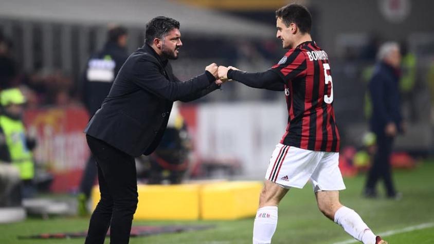 Napoli desaprovecha ser líder de la Serie A y Gattuso consigue su primer triunfo con AC Milan