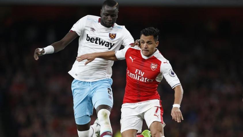 [Minuto a Minuto] Alexis Sánchez jugó en empate del Arsenal frente al West Ham