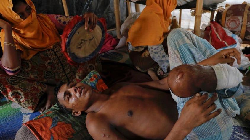 Más de 6.700 rohingya murieron en un mes por la violencia en Birmania