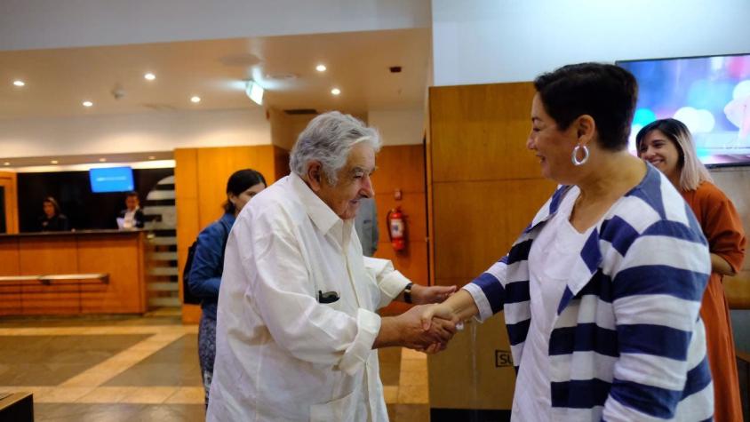 Beatriz Sánchez se reunió con ex presidente uruguayo Pepe Mujica