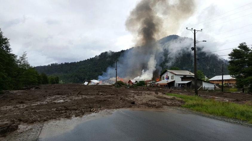 Aluvión en Chaitén: Gobierno actualiza cifra a  5 muertos y 18 desaparecidos