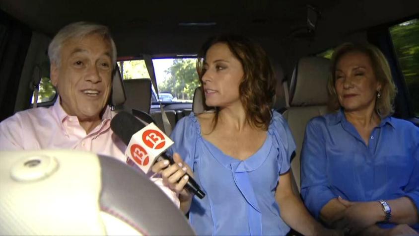 [VIDEO] Piñera: "Estoy esperanzado de que vamos a ganar"
