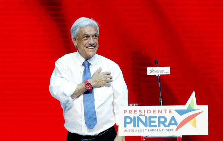 Piñera regresa a La Moneda con la promesa de ser "el Presidente del cambio"