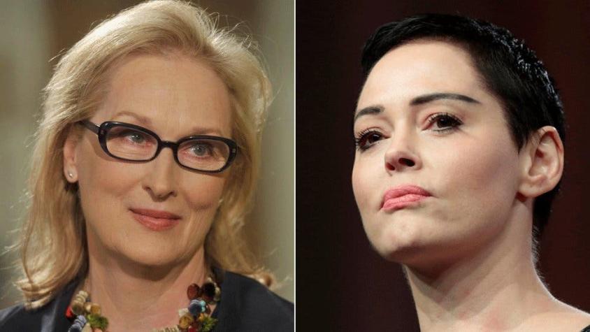 La pelea entre Rose McGowan y Meryl Streep por caso Weinstein y abusos sexuales en Hollywood