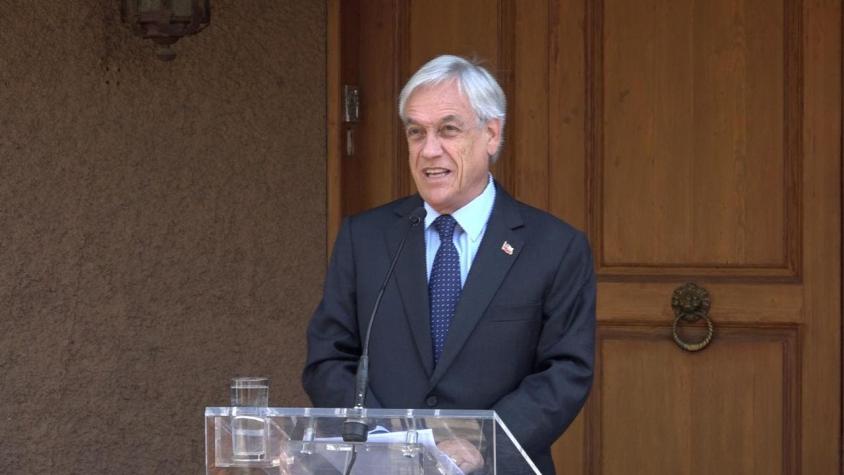 [VIDEO] Sebastián Piñera se reunirá con Nicolás Eyzaguirre