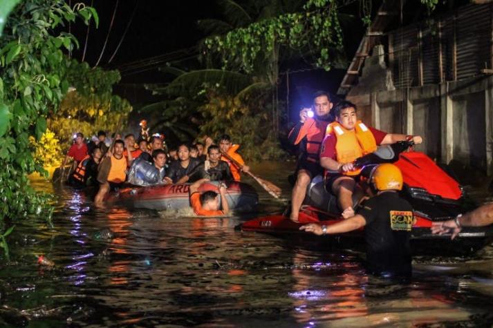 El número de muertos en la tormenta tropical en Filipinas sube a 133